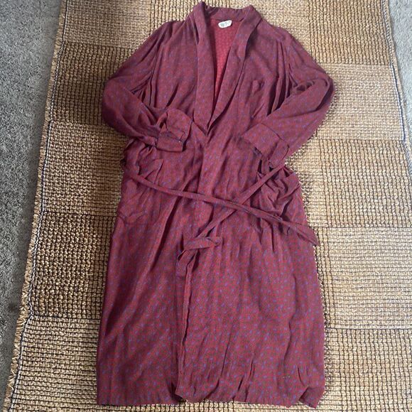 Vintage 1950’s Men’s Robe Dressing Gown Sleepwear Wise Robes of Distinction - Picture 5 of 15